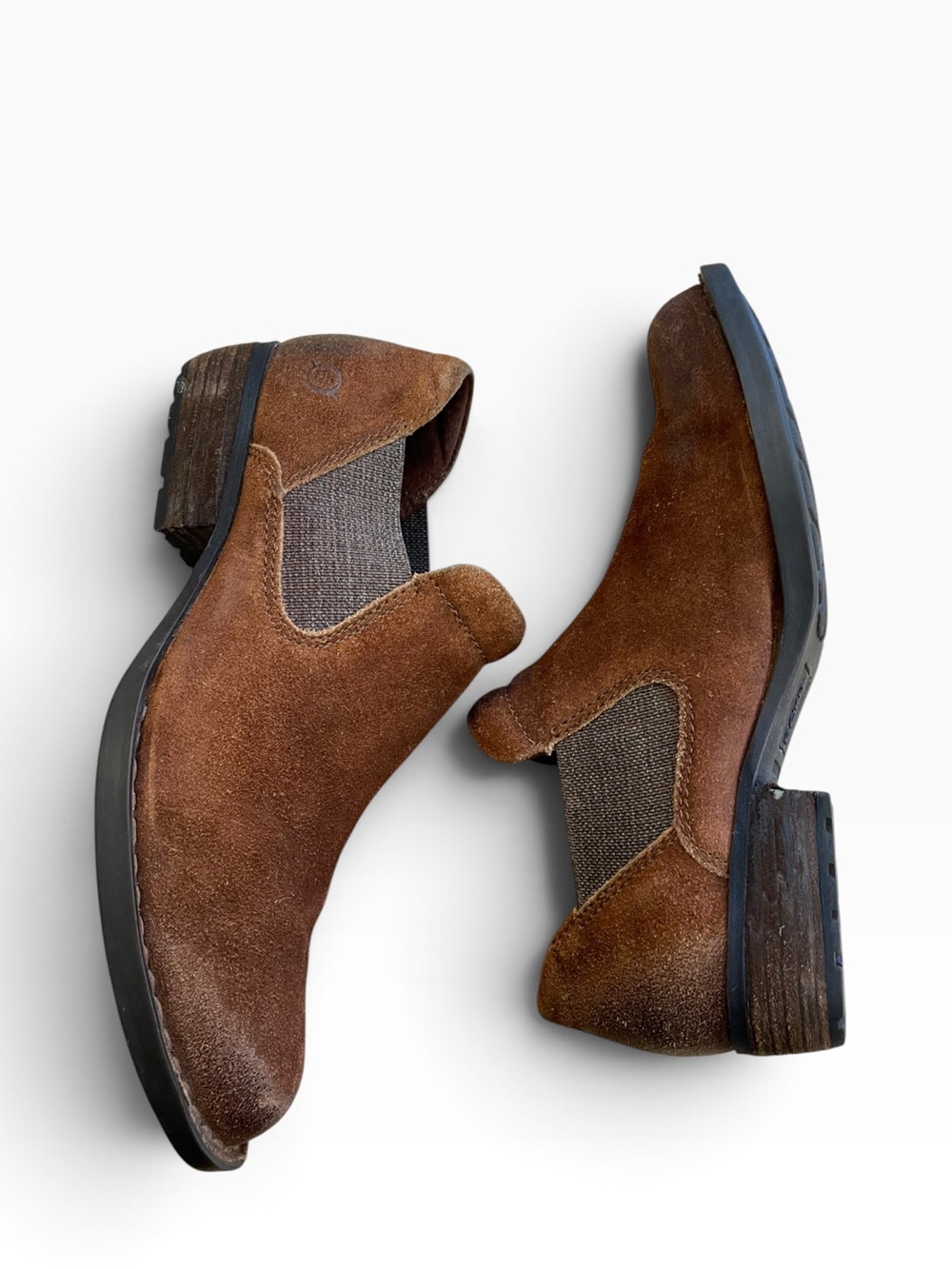 Born suede booties
